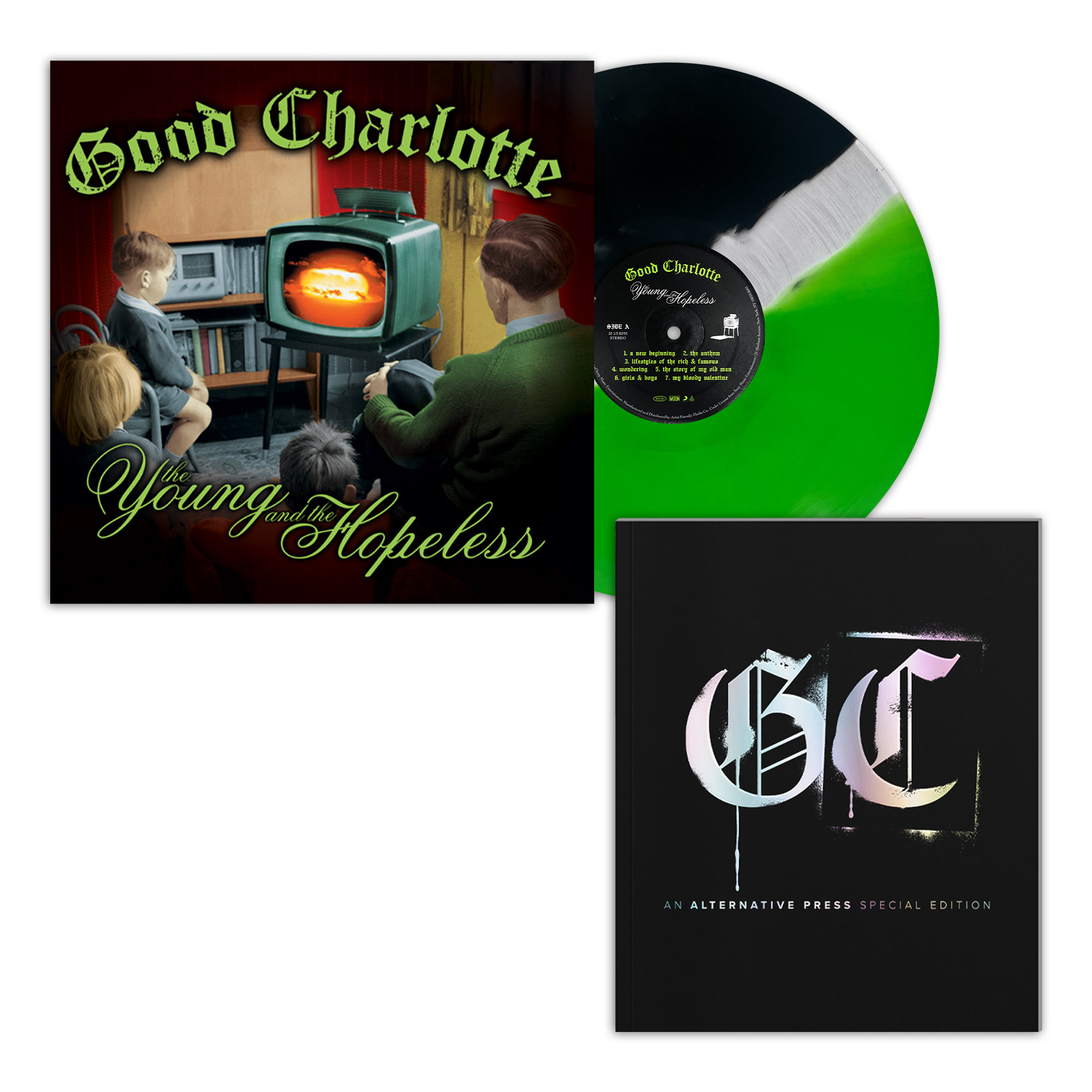 Good Charlotte The Young And The Hopeless LP Exclusive Limited To good-charlotte-the-young-and-the-hopeless-lp-exclusive-limited-to