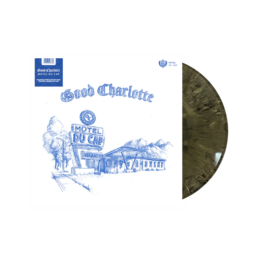 Good Charlotte 'Motel Du Cap' LP (Limited Edition — Green Midnight Vinyl)