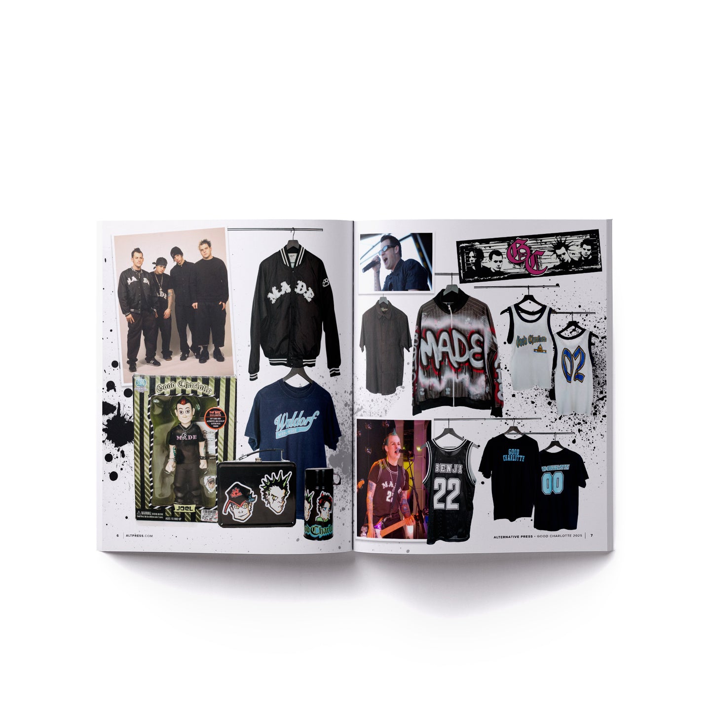 Good Charlotte 'The Young And The Hopeless' LP (Exclusive — Limited to 250, Green/Clear/Black Tri-Color Vinyl) + ALT PRESS SPECIAL COLLECTOR’S EDITION MAGAZINE