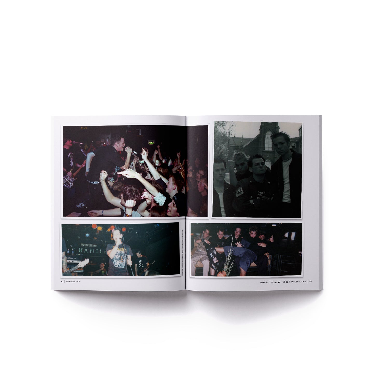 Good Charlotte 'The Young And The Hopeless' LP (Exclusive — Limited to 250, Green/Clear/Black Tri-Color Vinyl) + ALT PRESS SPECIAL COLLECTOR’S EDITION MAGAZINE
