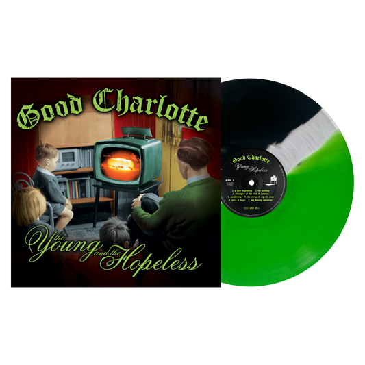 Good Charlotte 'The Young And The Hopeless' LP (Exclusive — Limited to 250, Green/Clear/Black Tri-Color Vinyl)