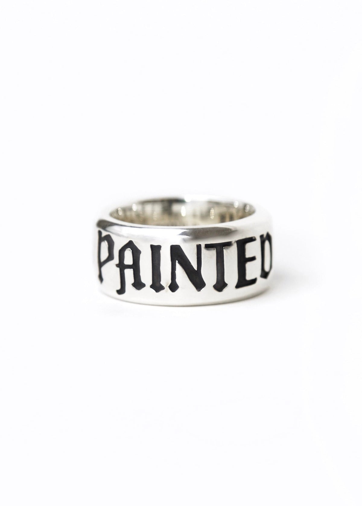 Painted Flowers Rings