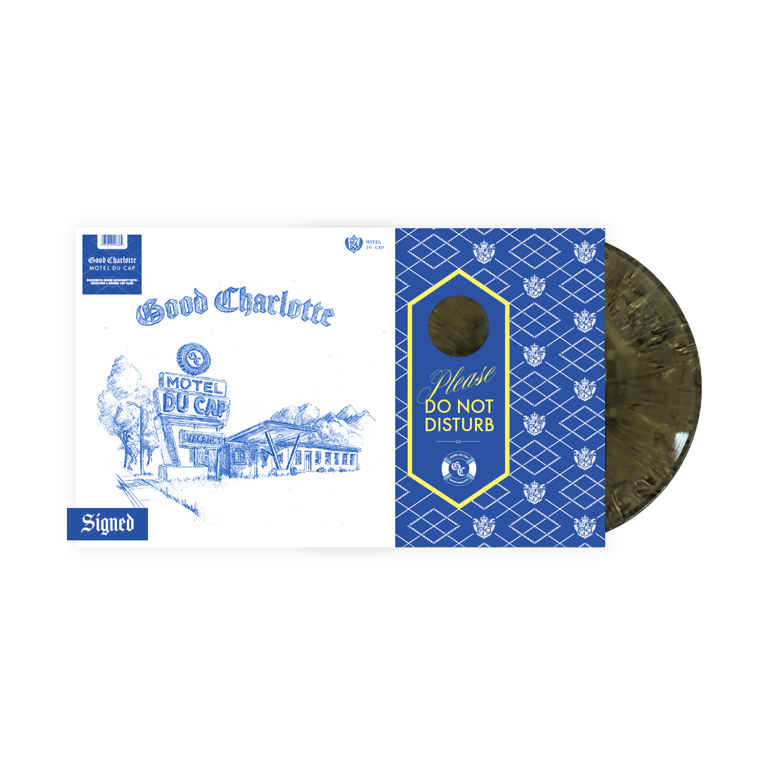 Good Charlotte 'Motel Du Cap' LP (Limited Edition — SIGNED Green Midnight Vinyl)