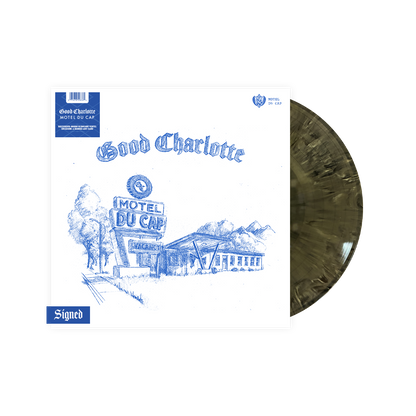 Good Charlotte 'Motel Du Cap' LP (Limited Edition — SIGNED Green Midnight Vinyl)