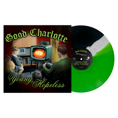 Good Charlotte 'The Young And The Hopeless' LP (Exclusive — Limited to 250, Green/Clear/Black Tri-Color Vinyl) + ALT PRESS SPECIAL COLLECTOR’S EDITION MAGAZINE