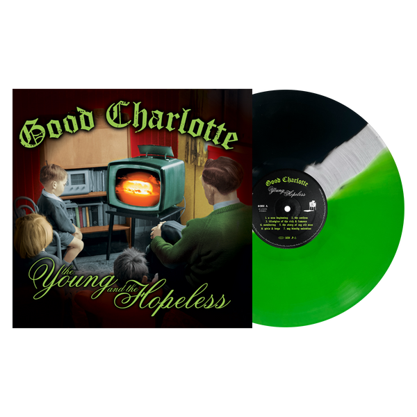 【希少レア盤】Good Charlotte / Rare Anthems LP GC_TYTH_greenclearblacktri_gra