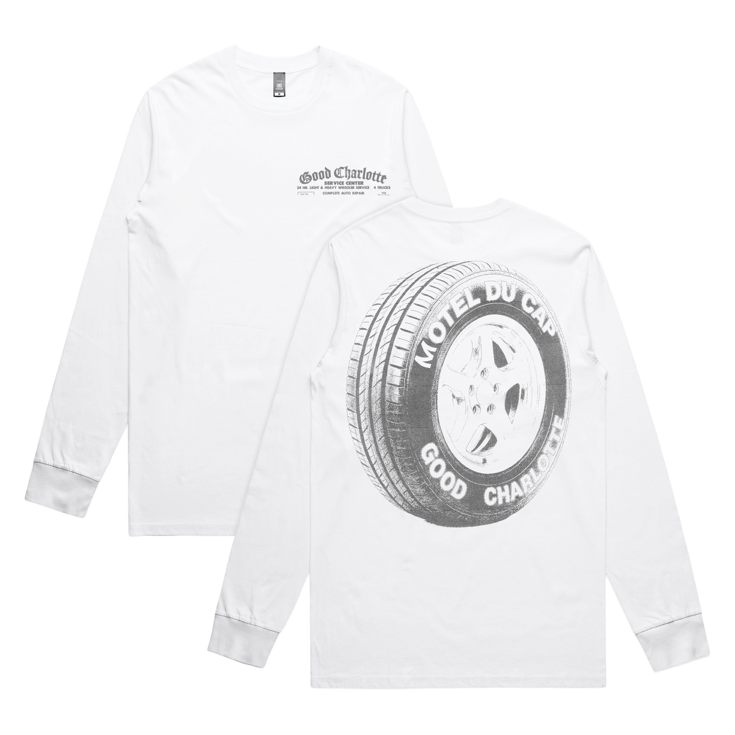 Motel Du Cap Service Center Tire Long Sleeve T-Shirt