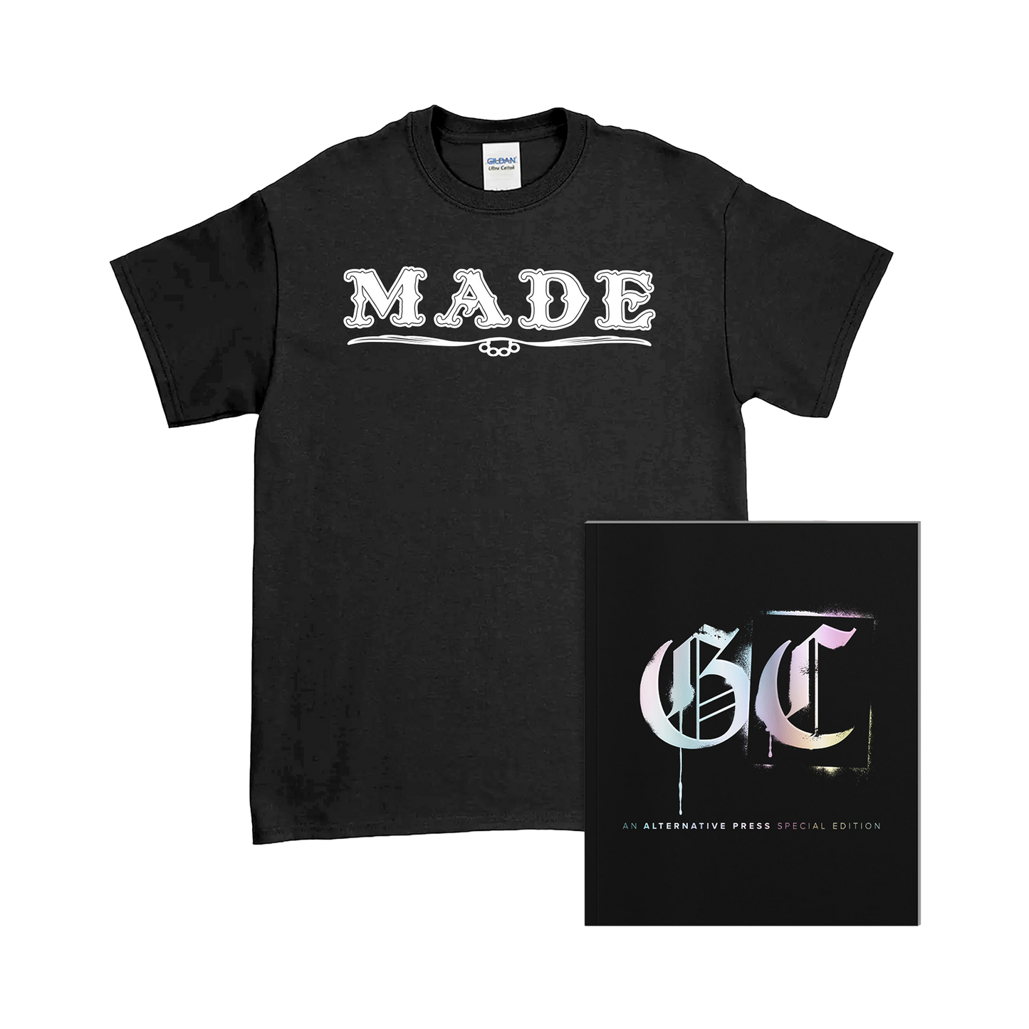 Good Charlotte x Alternative Press Special Collector's Edition Magazine + Made T-Shirt