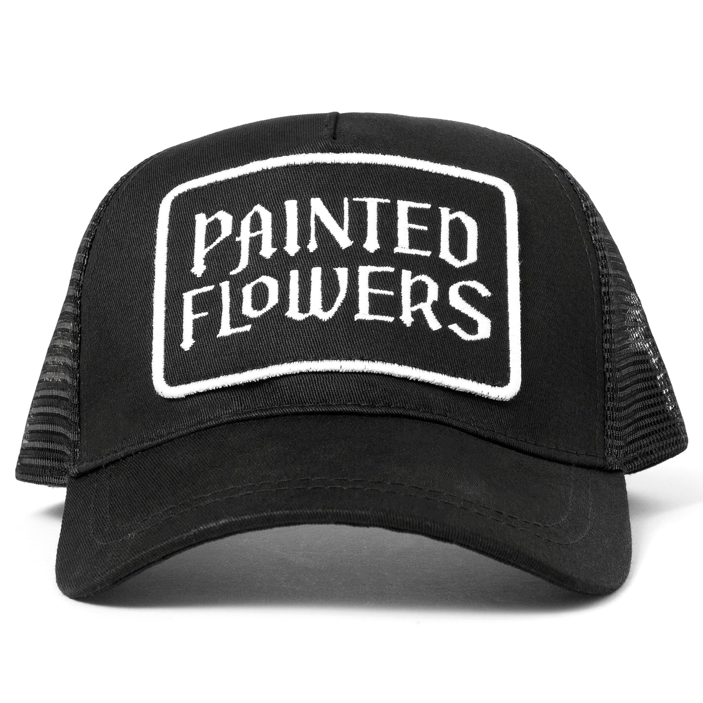 Painted Flower Trucker Hat