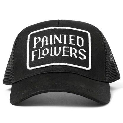 Painted Flower Trucker Hat