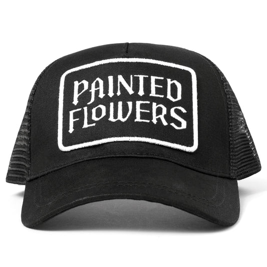 Painted Flower Trucker Hat