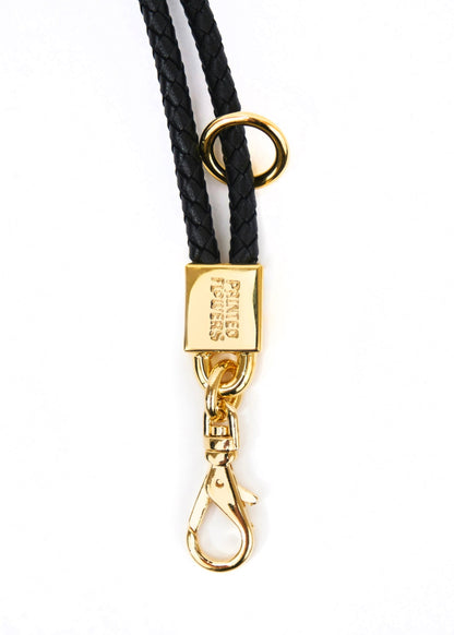 Painted Flower Proper Lanyard Gold
