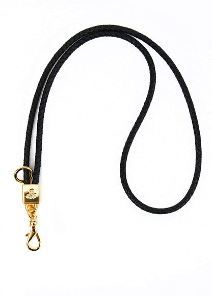Painted Flower Proper Lanyard Gold