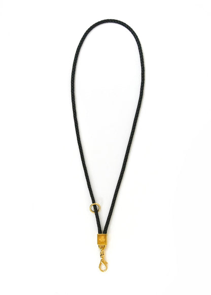 Painted Flower Proper Lanyard Gold